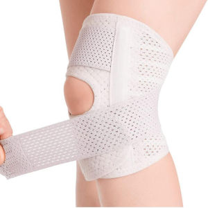 Compression Knee Pad for Arthritis Knee Pain Breathable Knee Brace Support with Stabilizer for Basketball Volleyball Gym