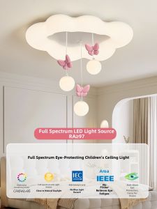 OUCHAO | Cartoon Clouds Soft Light Full Spectrum Eye Protection Ceiling Light