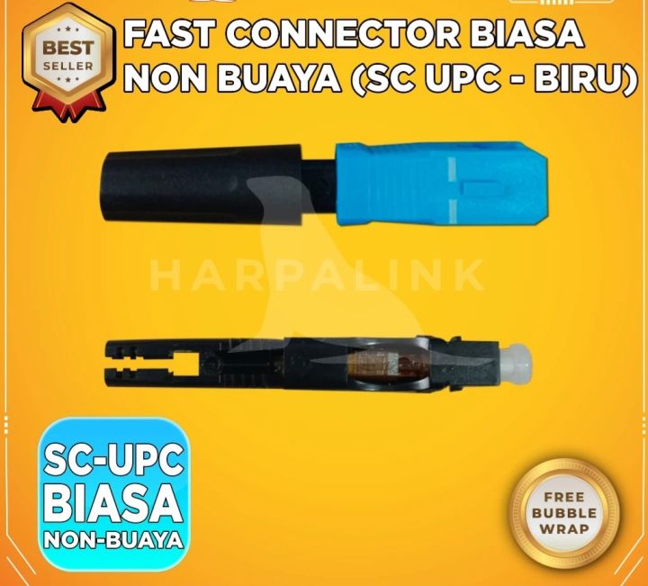 Fast Connector SC UPC Fiber Optik Bukan Buaya dan Buaya/Fast Connector ...