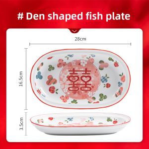 KANGMO | Housewarming Gift Chinese Ceramic Dinnerware Set