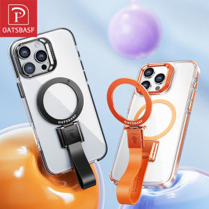 OATSBASF Magsafe Từ tính chống rơi Ốp Lưng Điện Thoại Có Dây Buộc Có Thể Tháo Rời Điện Thoại Nhẫn cho iPhone 16 ProMax / 16 Pro / 16 Plus / 16 / 15 Pro Max