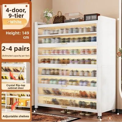 Dustproof Large Capacity Shoe Cabinet Steel