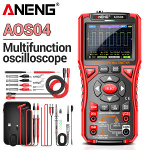 ANENG | Oscilloscope Multimeter ANENG AOS04 3.2 Inch Waveform 10MHz Bandwidth 50MSa/s Sample Rate Multi-function 2-in-1 Detection Tools