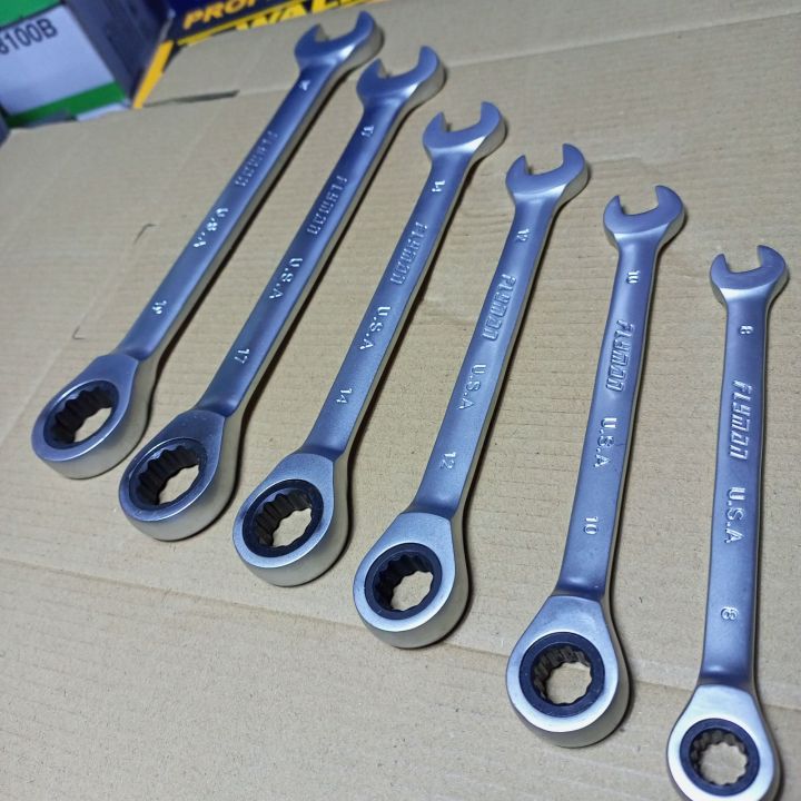 Flyman Rachet Set flyman combination ratchet 8mm to 19mm heavy duty tools | Lazada PH