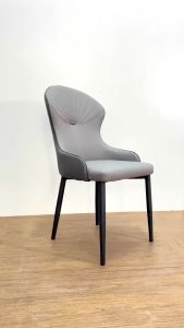 Dining Chair / Kerusi Makan (2pcs) / Metal Leg Dining Chair / ATTIC FURNITURE MODEL 891W METAL LEG DINING CHAIR