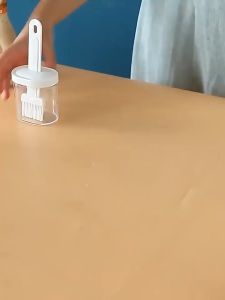 Detachable BBQ Brush With Sauce Container Kitchen Cooking Utensil Heatoil Brush