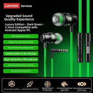 Lenovo | Noise Cancelling for Sleep In-Ear Wired Headphones Type-c