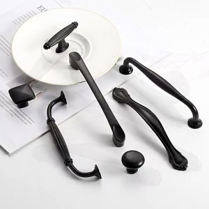 ที่จับประตู มือจับตู้เสื้อผ้า มือจับ (พร้อมสกรูน็อต) มือจับลิ้นชัก ที่จับเฟอร์นิเจอร์สไตล์ยุโรป  ด้ามจับ มือจับตู้ มือจับ ที่จับ ที่จับประตูpvc