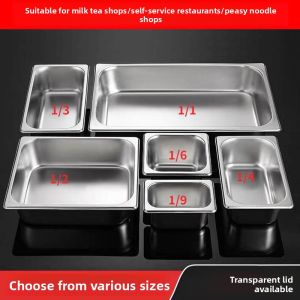 MENGMIAN | Thickened Stainless Steel Food Serving Dish with Perforated Design