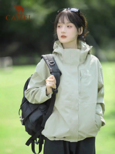 CAMEL | Waterproof Breathable Windproof 3-in-1 Down Jacket
