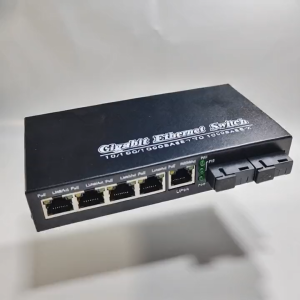 Fiber Optical POE Switch Gigabit with 4/8 POE Ports For IP Camera CCTV