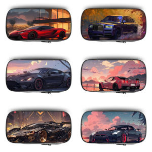 Hộp Đựng Bút Xe Thể Thao Siêu Cấp Cho Học Sinh Tiểu Học Trung Học Cơ Sở Hộp Đựng Bút Chì Cho Bé Trai Và Bé Gái Hộp Đựng Bút Chì Bằng Vải Canvas