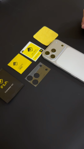 🔥iFilm ฟิล์มกันรอย ฐานกล้อง 2ชิ้น For iPhone 17promax 17pro 17 air 16promax 16 ผิวใส / ผิวด้าน Cemera Lens Protection