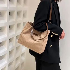 Yoohui BB027 Tas Tote Bag Wanita Fashion Tas Selempang Bahu Wanita Tas Cewek Shoulder Bag Sera high-end class commuter bag female 2022 new college student single-shoulder portable canvas bag large-capacity tote bag