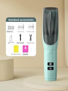 MONLEYTA | Ultra Quiet Automatic Hair Trimmer For Babies German Home Use Child Cutting Device Toddler Haircut Machine Baby Hair Remover