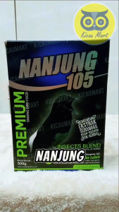 Kicau Mart Pakan Makanan Burung Murai Kacer Cucak Ciblek Anis Pleci Dll Voer Pur Nanjung 105 Premium Insects Blend Ebod Jaya 500 Gram Nanjungej