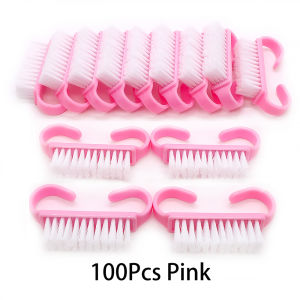 10/20/50/100pcs Handle Grip Nail Brush Fingernail Scrub Cleaning Nail Brushes Cleaner Nail Scrubber Bulk for Men Women JEARLYU