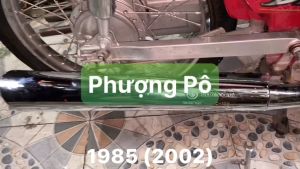 ⚡️FREESHIP⚡️ pô dream Thái TIS.341-1985 C-100 tặng kèm pát chế TREO PÔ DÀNH CHO DREAM VIỆT / DREAM 50 / SUPPER DREAM / DREAM LÙN