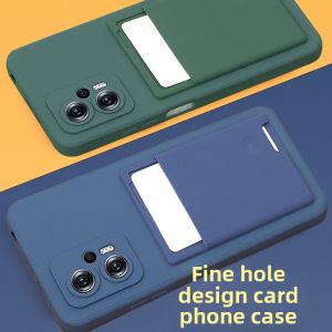 Realme Master Exploration Edition Phone Case Mens Card Insert with Card Holder Protective Soft Shell for GT2 GT8 GT6 GT5PRO NEO3 GT7