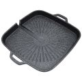 [China Plug Adapter Needed] UKR | Non-stick For Meat and BBQ Grill Pan. 