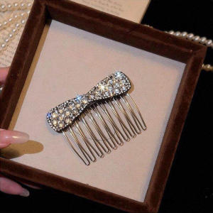 Phụ Kiện Tóc Thời Trang Elegance Nơ Đính Hạt Rhinestone