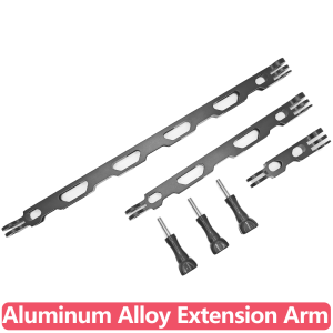 Aluminum Alloy Extension Arm Metal Mount For GoPro Hero 13 12 11 10 9 8 Insta360 SJCAM AKASO DJI Osmo Action 6 5 PRO 4 3 Camera