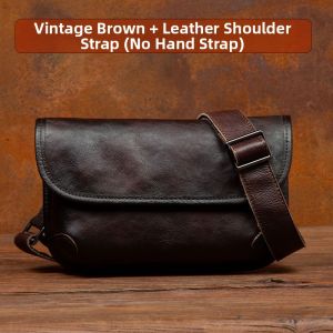 BOLIAO | Casual Trendy Mens Leather Flap Bag