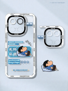 XP | Ốp Lưng Điện Thoại Silicone Trong Suốt Chống Sốc Bảo Vệ Camera Toàn Diện
