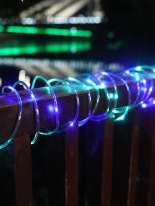 LED Solar string lights 7M/12M outdoor decorative lights Valentines Fairy Holiday Christmas Party Waterproof Light