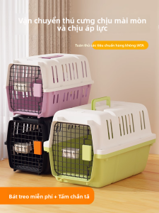 hipidog | Hộp Chuyển Động Vật Cưng Di Động Cho Mèo Chó Nhỏ Trung Bình