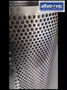 GRILL Speaker / JARING SPEAKER HEXAGONAL THANOS PE 1 TEBAL 1 MM (Ukuran 60 cm x 100 cm)
