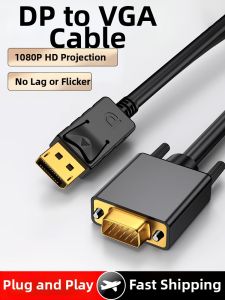 Display Port to VGA Converter 1080p