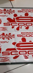STRIPING STRIP CUTTING STICKER HONDA SCOOPY ALL NEW PRESTIGE UNIVERSAL LIS VARIASI STIKER