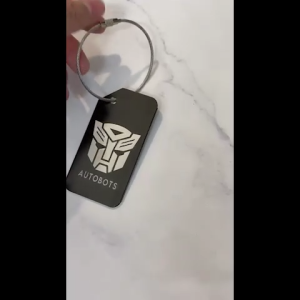 Aluminum Travel Luggage Baggage Tag Personalized Custom Engrave Name Logo [EMW SOLUTION]