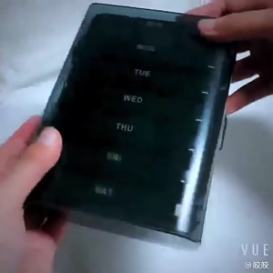 Medicine pill box Weekly Storage Holders Pill 7 Day Organizer Health Medicine Care BPA Free