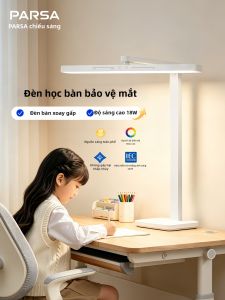 PARSA | Full Spectrum Adjustable Learning Anti-Dazzle Low Blue Light Desk Lamp