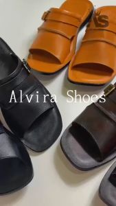 Terlaris Sendal Kulit Pria & Model Gesper