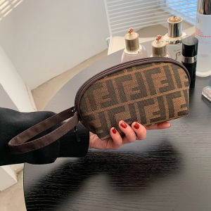 กระเป๋าถือสำหรับเดินทางแบบพกพาขนาดใหญ่สำหรับผู้หญิง กระเป๋าใส่เครื่องสำอาง กระเป๋าใส่เหรียญ กระเป๋าใส่ของใช้ส่วนตัว กระเป๋าถือแบบพกพา