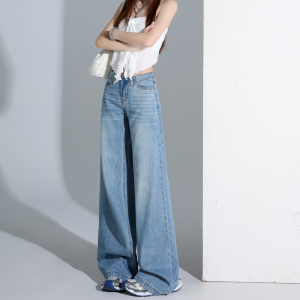 Jeanswest | Slim Fit Comfort Light Blue Straight Leg Low Waist Skinny Jeans