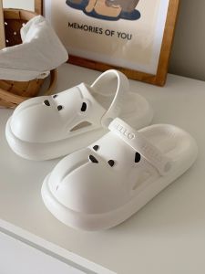 Dép Nữ Mùa Hè Trong Nhà Đế Mềm Chống Trượt EVA Dép Đi Trong Nhà Phòng Tắm Dép Xỏ Ngón Dễ Thương Dễ Thương Đế Mềm