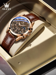 OLEVS | Multi-Function Night Light Water-Resistant Mens Watch