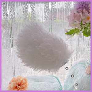 Adorable Furry Costume Tail Set for Kids Sheep Rabbit Tuscan Curly Hair Full Set Cute Animal Head Accessories Self Designed