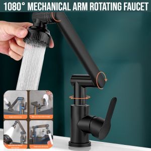 1080° Drehbarer Wasserhahn Mit Mechanischem Arm Universal Rotating Faucet Anti-Slip And Splash-Proof