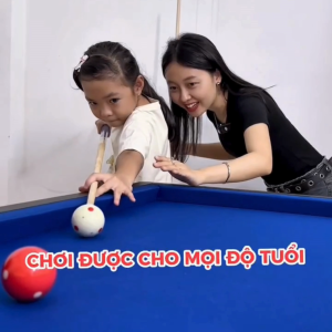Bàn Bi-a 3 băng mini Bida phăng gấp gọn di chuyển dễ dàng đồ chơi vận động và giải trí cho bé và gia đình