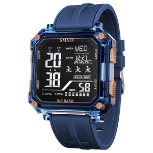 SMAEL Brand 8129 Waterproof Dropshipping Watch Alarm Clock Luminous Young Fashion business Quartz Sport Wristwatches