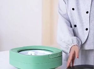 Sahabat Gemilang Jaya 8L Mesin Cuci Mini Portable 2 Tabun Sterilisasi Cahaya Biru Mesin Pengering Pakaian 8L Mesin Cuci Lipat Otomatis