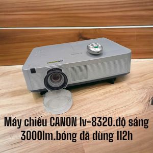 Máy chiếu LCD Canon LV-8320.Hãng lướt độ mới 90%.bóng đã dùng 966h