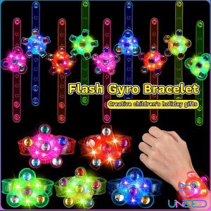 Need. Light Flash Bracelet Toys Rotating Gyro Watch Kids Gift