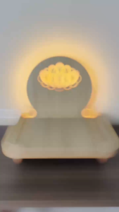 Bàn thờ gỗ treo tường có đèn led thương hiệu ILUMIA - IP420