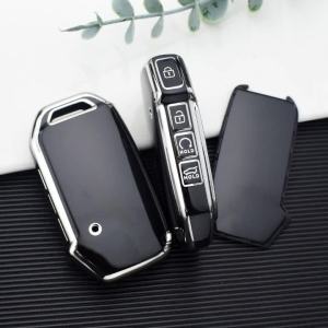 TPU Car Key Case Cover Keychain for Kia Ceed Cerato Forte NIRO Seltos Sorento Soul Sportage Telluride K5 Auto Shell Fob Keyless
